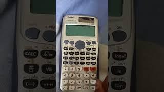 All types of error in scientific calcualator