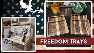 USA Freedom Trays - Great CNC Project! Monetize your scraps!