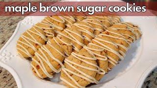 Maple Brown Sugar Cookie! | Super Easy Recipe!