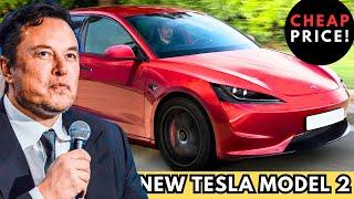 NEW 2024 tesla model 2 release date - interior & exterior details!