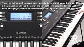 Yamaha PSR E 373 Lesson Touch Tutor