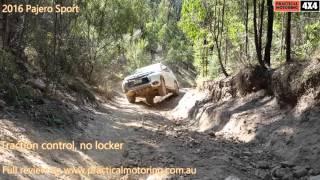 2016 Pajero Sport offroad test -  4x4.practicalmotoring.com.au