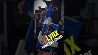 3D printed Lynx - a spring powered foam dart toy blaster #nerf #3dprinting