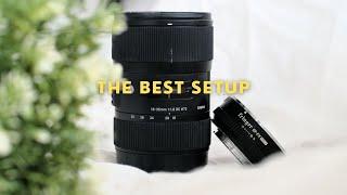 my perfect lens setup for fujifilm // Fringer EF-FX Pro ii + Sigma 18-35