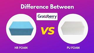 What is PU Foam & HR Foam  Mattress in Hindi 2021