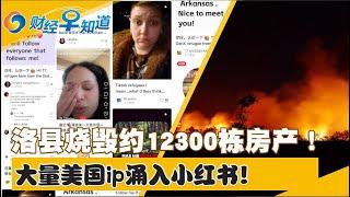 中国接近熊市 美鹰声层出！大量美国ip涌入小红书！洛杉矶烧毁约12300栋房产！逾半日企准备好“台湾有事”应对方案！美国调查认定中国不公平主导造船业？财经早知道Jan 13,2025