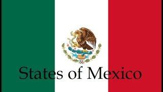 The flags of the Mexican States