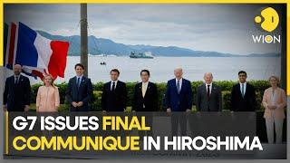 G7 Hiroshima Meet 2023: Resilient supply chains for G7 nations to curb Chinese coercion | WION