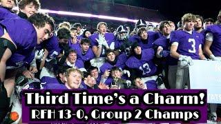 Rumson Fair Haven 26 Shabazz 24 | Group 2 State Championship | Kellen Murray 178 yards 3 TDs