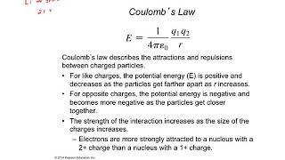 CHM151 Chapter 9A: Electron Configuration