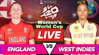 England vs West Indies Women Live T20 WC Match | ENG vs WI Women T20 World Cup 2024 Live ENGW vs WIW