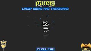 Lv627 Pixels Grind and Taskboard