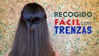 Recogido fácil con trenzas | enfemenino tendencias