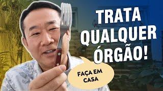 TERAPIA DO GARFO PARA TRATAR QUALQUER ÓRGÃO - CORAÇÃO, PULMÃO, FÍGADO, ESTÔMAGO | Dr. Peter Liu