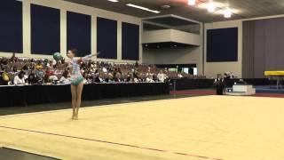 Liza Merenzon - Ball - 2012 Rhythmic Nationals - Junior - Day 1