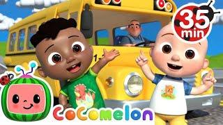 Wheels On The Bus Animal Song For Toddlers + More Nursery Rhymes & Kids Songs | NuNu Tv