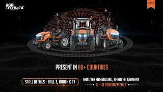 Explore our latest tractor models and innovative technologies at Agritechnica 2023!