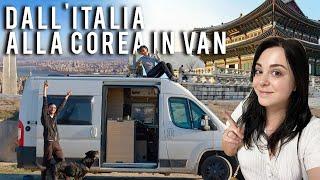 Dall'Italia alla Corea in van || @vandipety