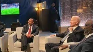 Biden and Abiy Ahmed of Ethiopia | World cup 2022|  USA Africa summit 2022