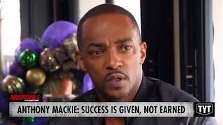 WATCH: Anthony Mackie Says Kids Are Being LIED To About Success