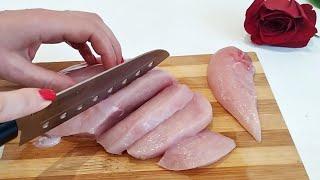 quick chicken fillet recipe! An incredibly delicious recipe for the whole family!