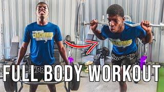 THIS WORKOUT TURNED ME INTO A D1 FOOTBALL PLAYER!