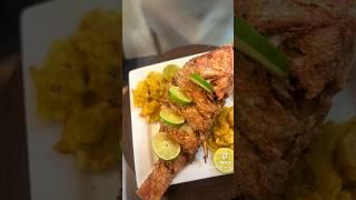 I made Boca Chica Fried Fish Dominican Republic  #santodomingo #bocachica #redsnapper