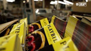 Tour the printing plant where all of Broadway's Playbills are made