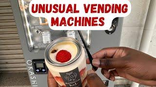 Unique Vending Machines in Japan || ONLY IN JAPAN!!!