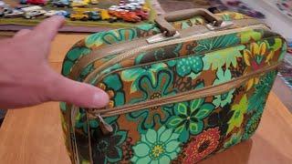 Smelly Mystery Suitcase filled with Old Toy Cars!