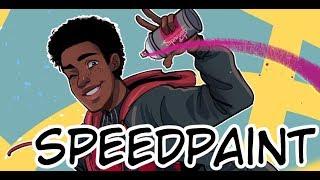 Miles Morales || Spiderverse Speedpaint