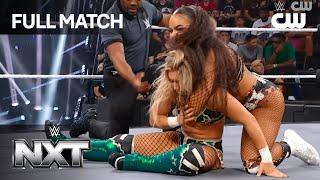 FULL MATCH: Jaida Parker vs. Thea Hail | Evolution Eliminator | WWE NXT | The CW