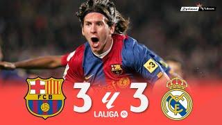 Barcelona 3 x 3 Real Madrid (Messi Hat-Trick) ● La Liga 06/07 Extended Goals & Highlights HD