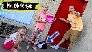 Unlocking Hello Neighbor's House With Game Master's Little Pink Box!!!