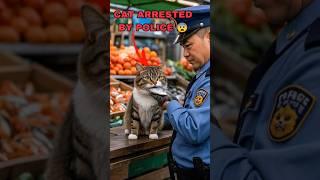 Cat Burglar Nabbed After Fishy Market Heist! #catburglar #fishyheist #marketcrime #usa #cats #police