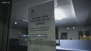 West Seattle Department of Licensing office closes abruptly