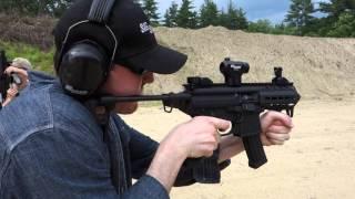 SIG MPX 9mm Machine Pistol/Submachine Gun (SMG) at the Range 2