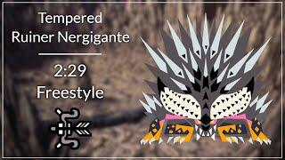 [MHWI PC] Tempered Ruiner Nergigante - Bow 2:29