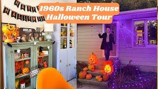 I moved again! New house indoor & outdoor vintage Halloween decor tour