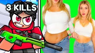 1 KILL = REMOVE 2 CLOTHING in Roblox Rivals!