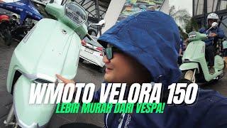 Vespa/Lambretta Mahal? WMOTO Velora 150 Solusinya! Dibawah 30 Jutaan!