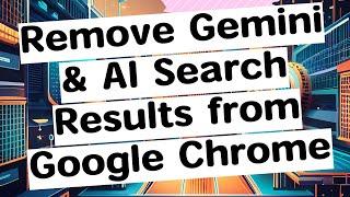 Remove Gemini / AI results from your default search engine in Chrome