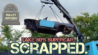 I SCRAPPED My FAKE 80's SUPERCAR