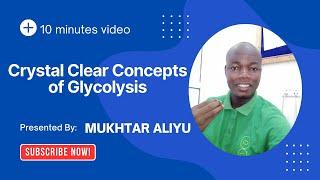 Crystal clear concept of glycolysis