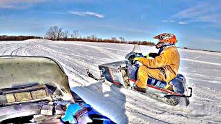 Yamaha Phazer 485cc & $50 Arctic Cat Jag 340cc (GoPro) - Will They Hold Up to the ABUSE??