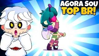 Passei 24 Horas Jogando de Angelo e Alcancei o Top BR no Brawl Stars