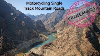 Gran Canaria Motorcycle Tour, Impossible mountain roads, Honda Transalp 750, Canary Motorcycle Tours