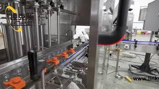 Hand sanitizer/disinfectant/cleaner liquid filling machine