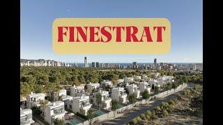 Finestrat, the biggest new development area on Costa Blanca north, Spain.