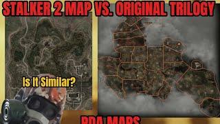 (SPOILERS) S.T.A.L.K.E.R. 2 Map VS. Original Trilogy Comparison & Analysis